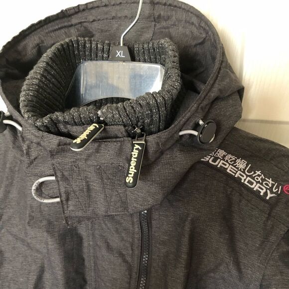 SUPERDRY Women’s Double Full Zip Hooded Jacket S - Picture 3 of 10